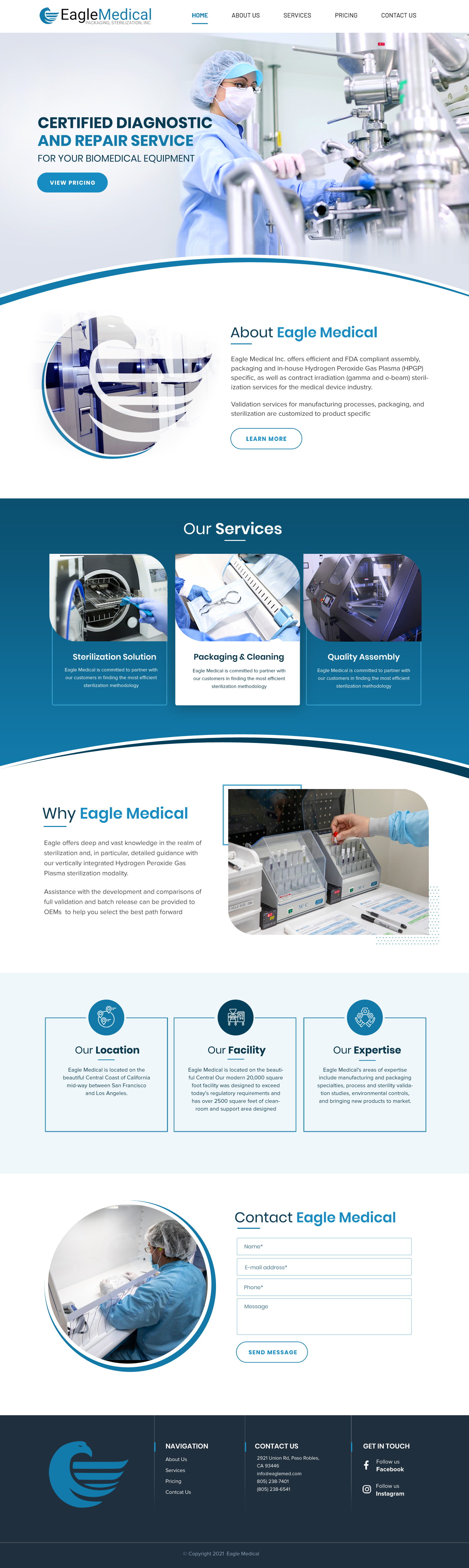 Web Design by Blue Sparrow for this project | Design #27818728