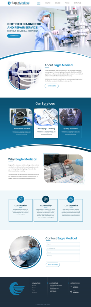 Diseño Web por Blue Sparrow para este proyecto | Diseño: #27818728