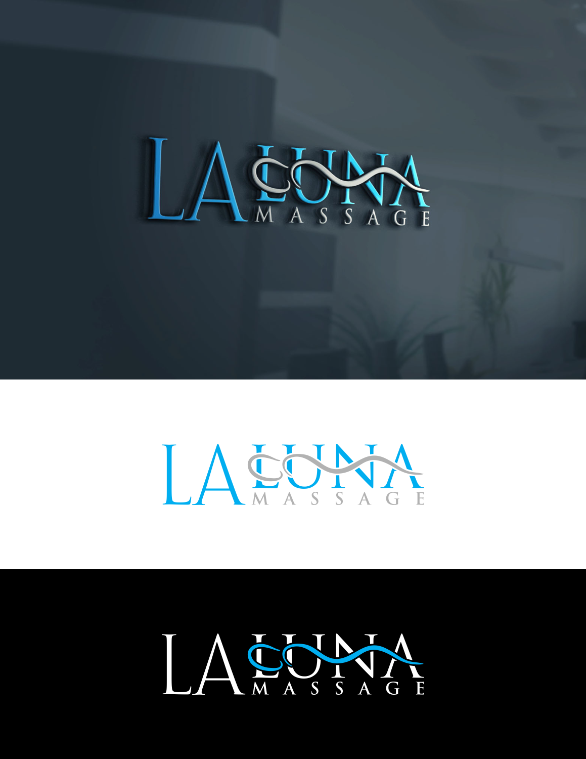 Logo-Design von sidikart9 für La Luna Spa | Design #27809965