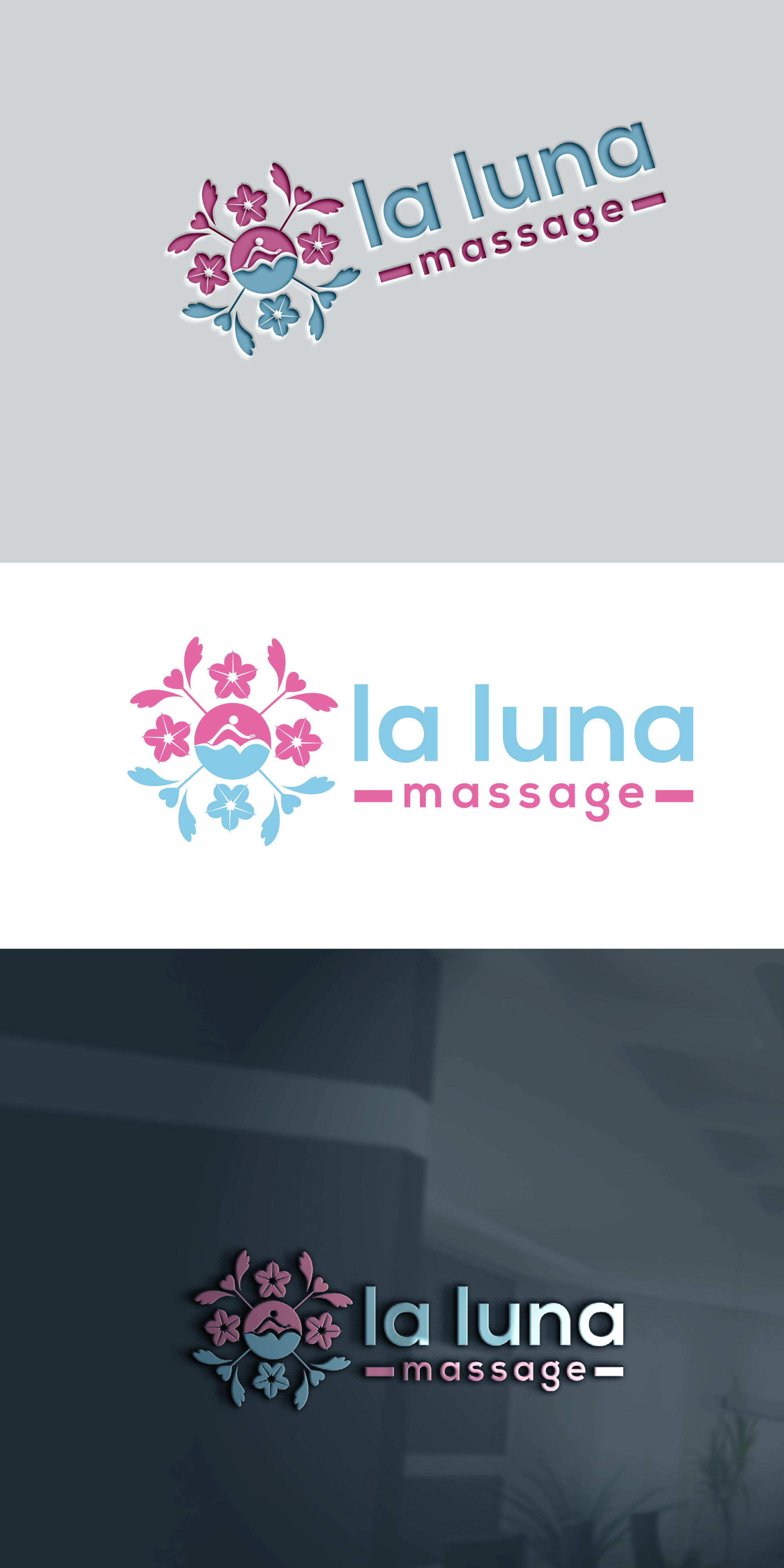 Logo-Design von Md Sakhawat Hosssain für La Luna Spa | Design #27821479