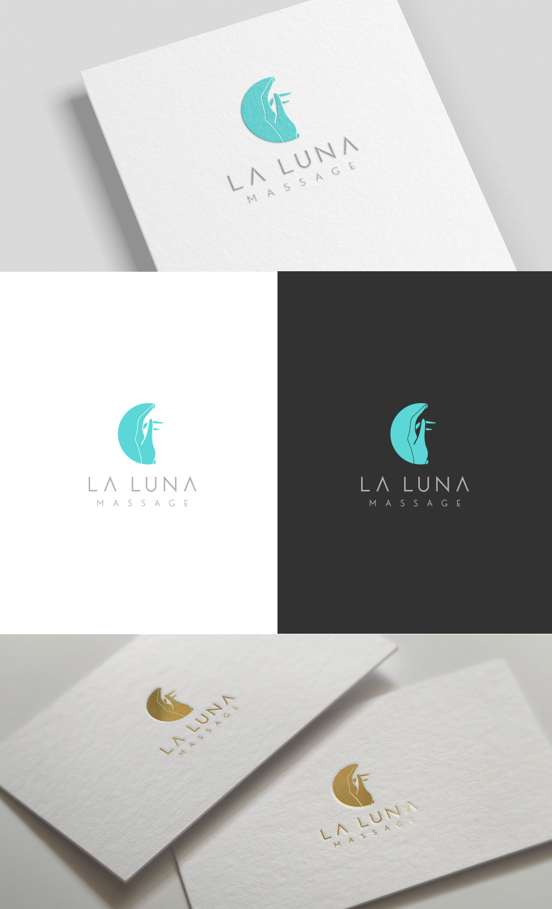 Logo-Design von GLDesigns für La Luna Spa | Design #27809867