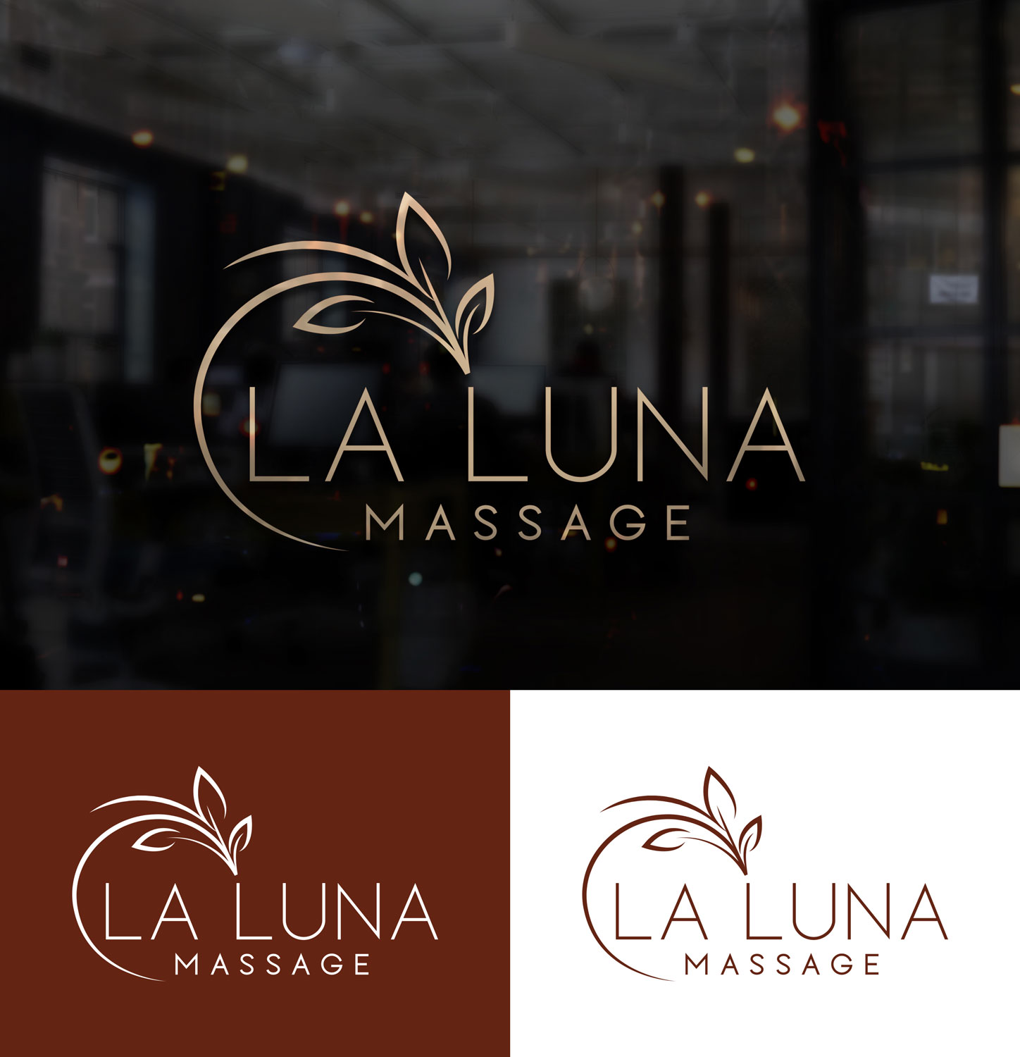 Logo Design by Impressive Sol for La Luna Spa | Design #27809476