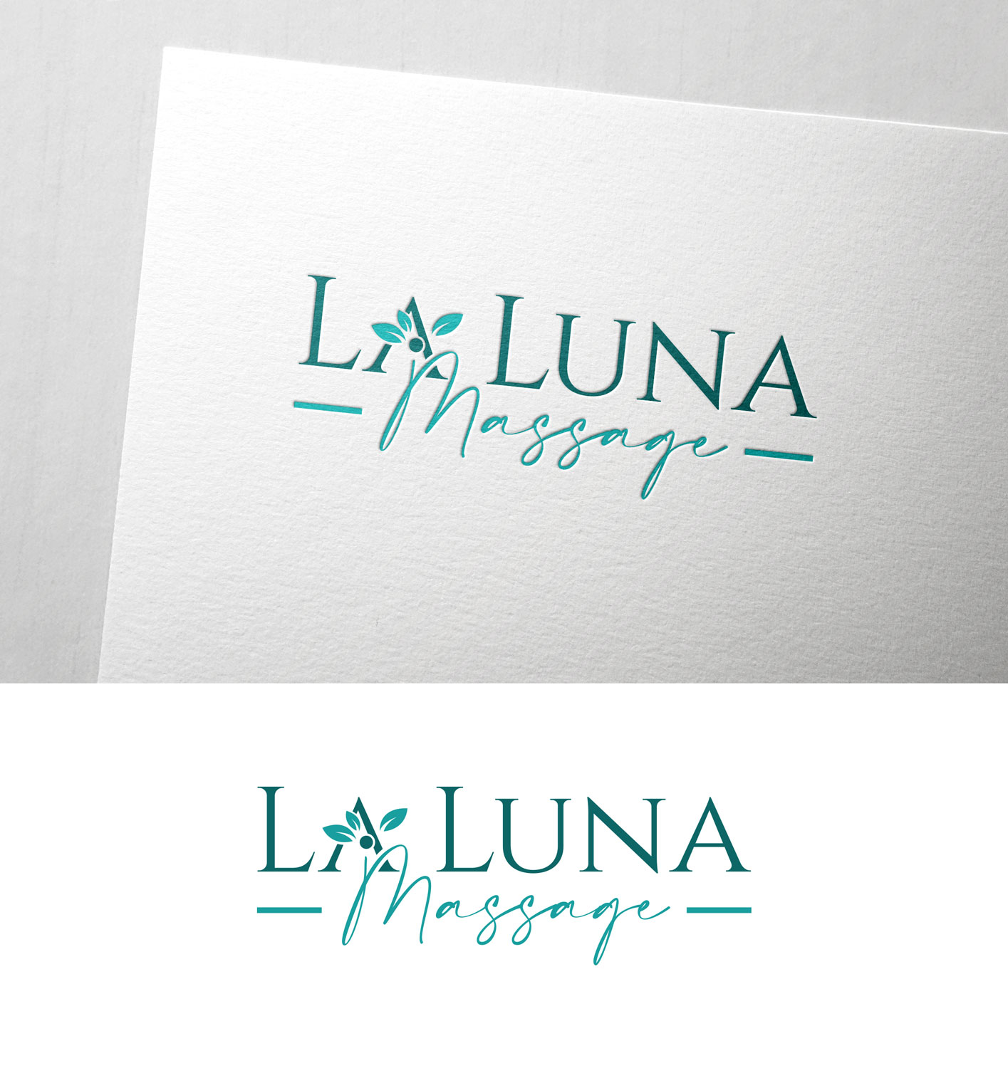 Logo Design by Impressive Solutions for La Luna Spa | Design #27809478