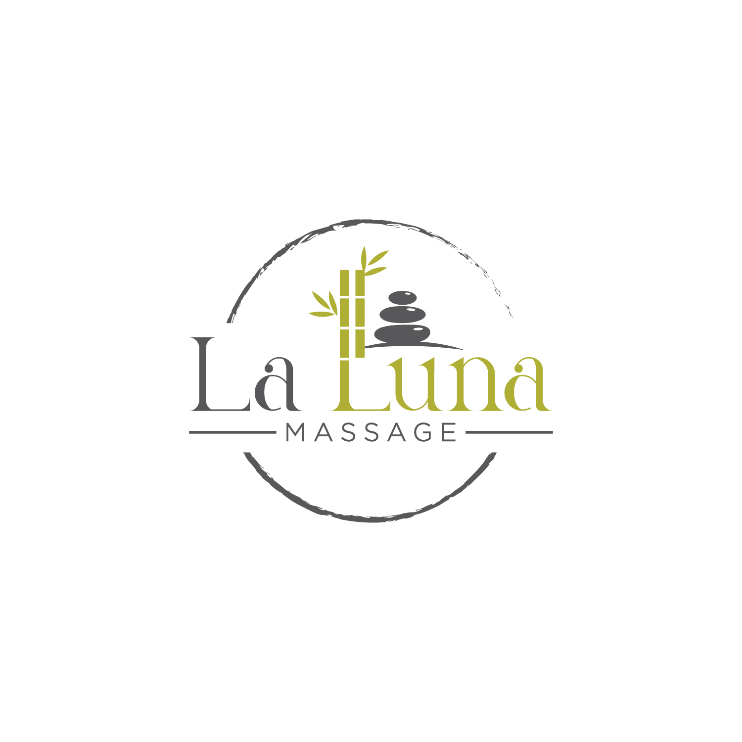 Logo Design by LAXMI DESIGNHUB for La Luna Spa | Design: #27807648