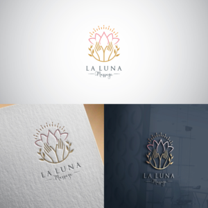 Logo-Design von Magic of Art für La Luna Spa | Design #27814937