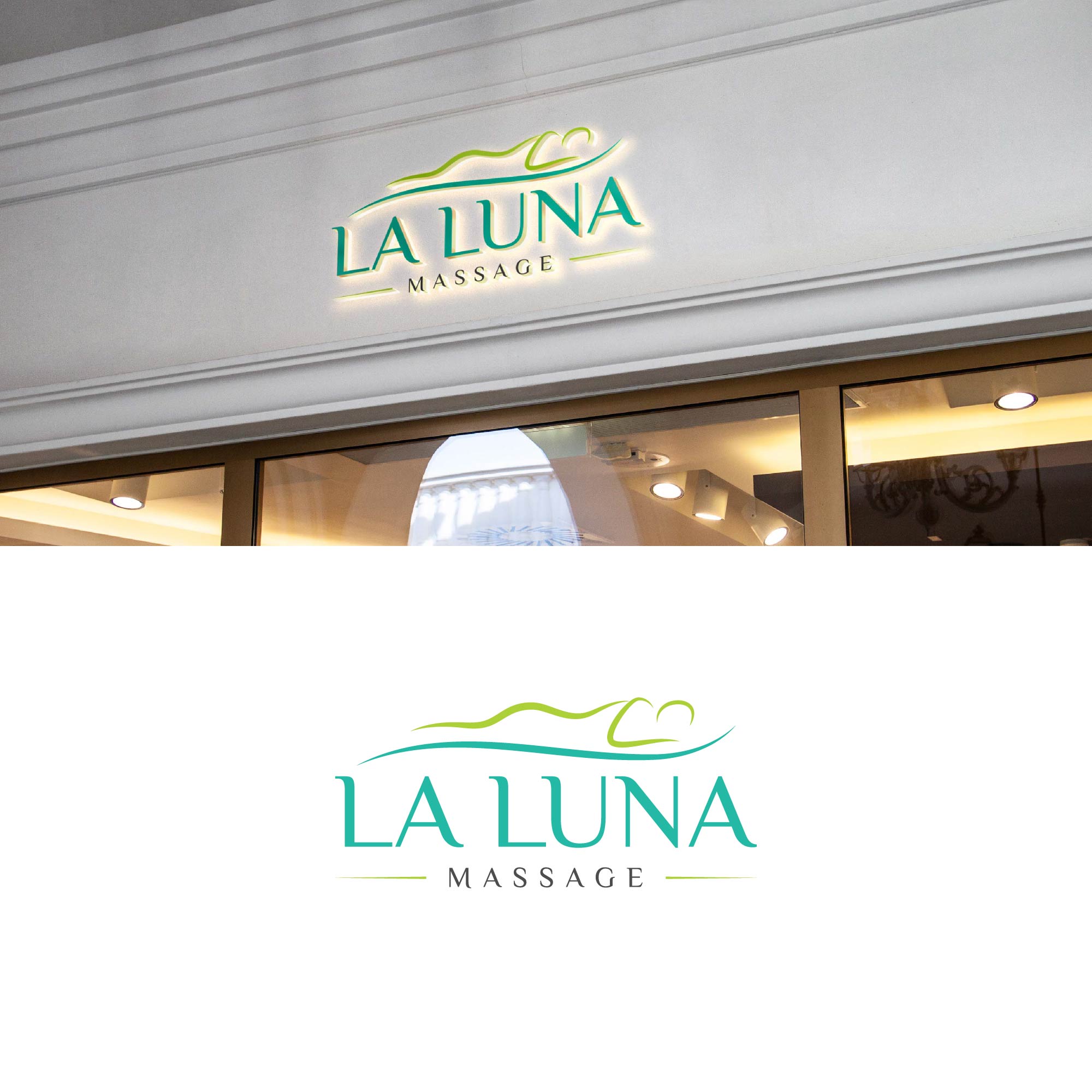Logo Design by kaushal 05 for La Luna Spa | Design #27807491