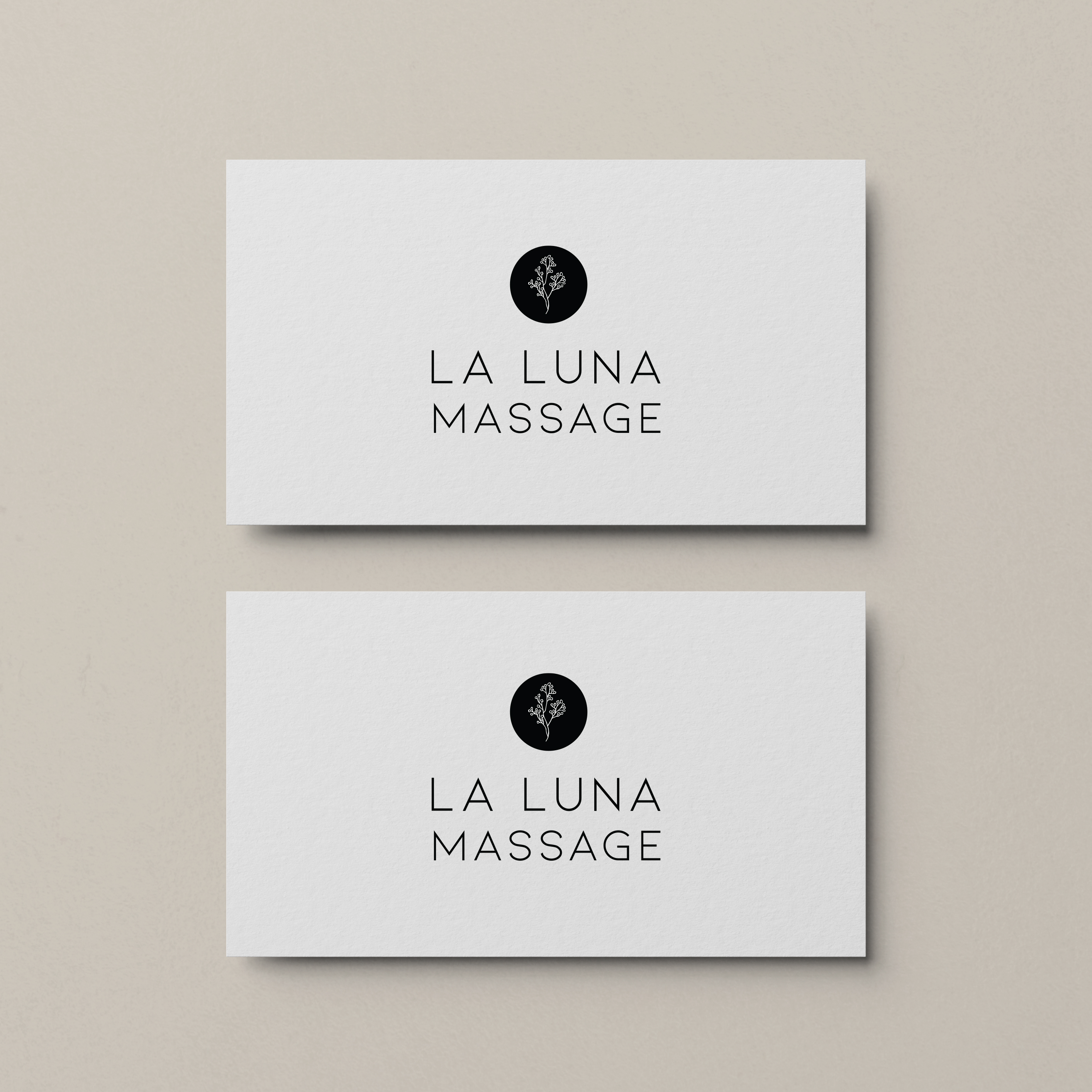 Logo-Design von Briana Rae Designs für La Luna Spa | Design #27825773