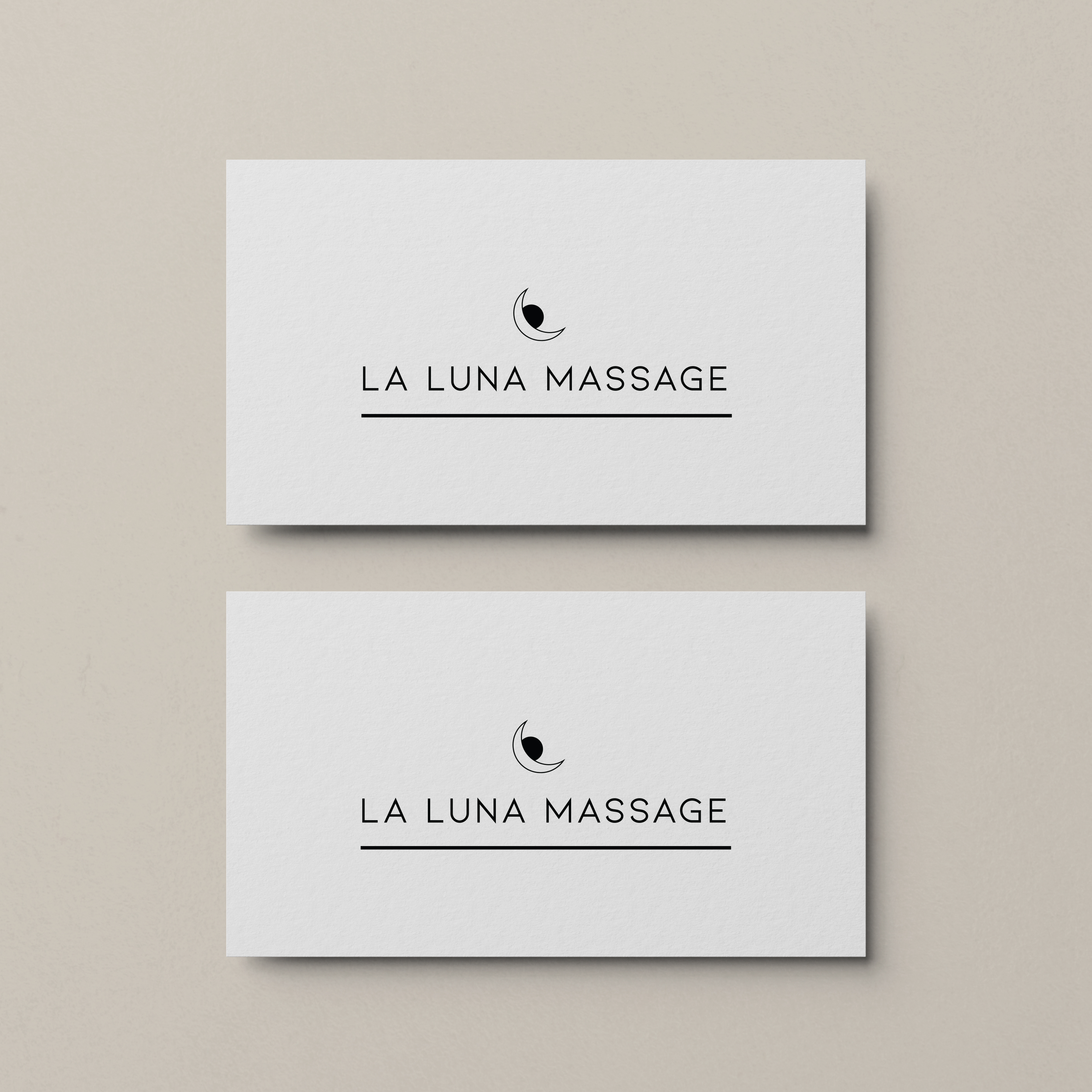 Logo-Design von Briana Rae Designs für La Luna Spa | Design #27825782