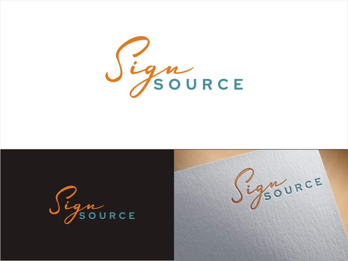 Diseño de Logo por creative Suja para Sign Source | Diseño #27808144
