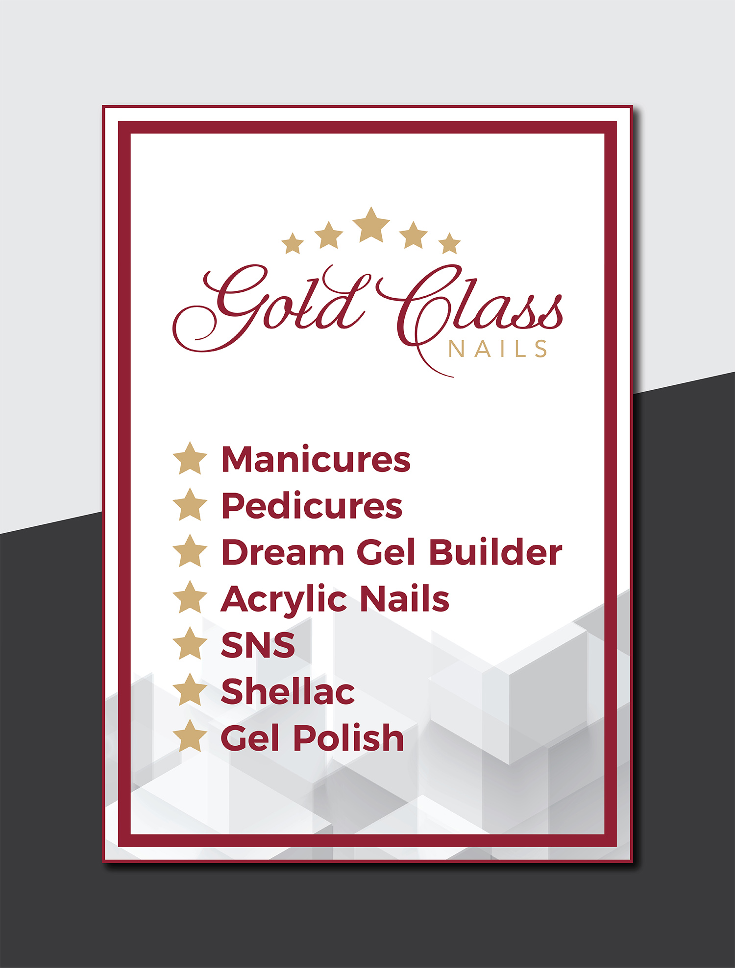 Signage Design by Deziners Zone for ProfessioNAIL Indooroopilly | Design #27811370