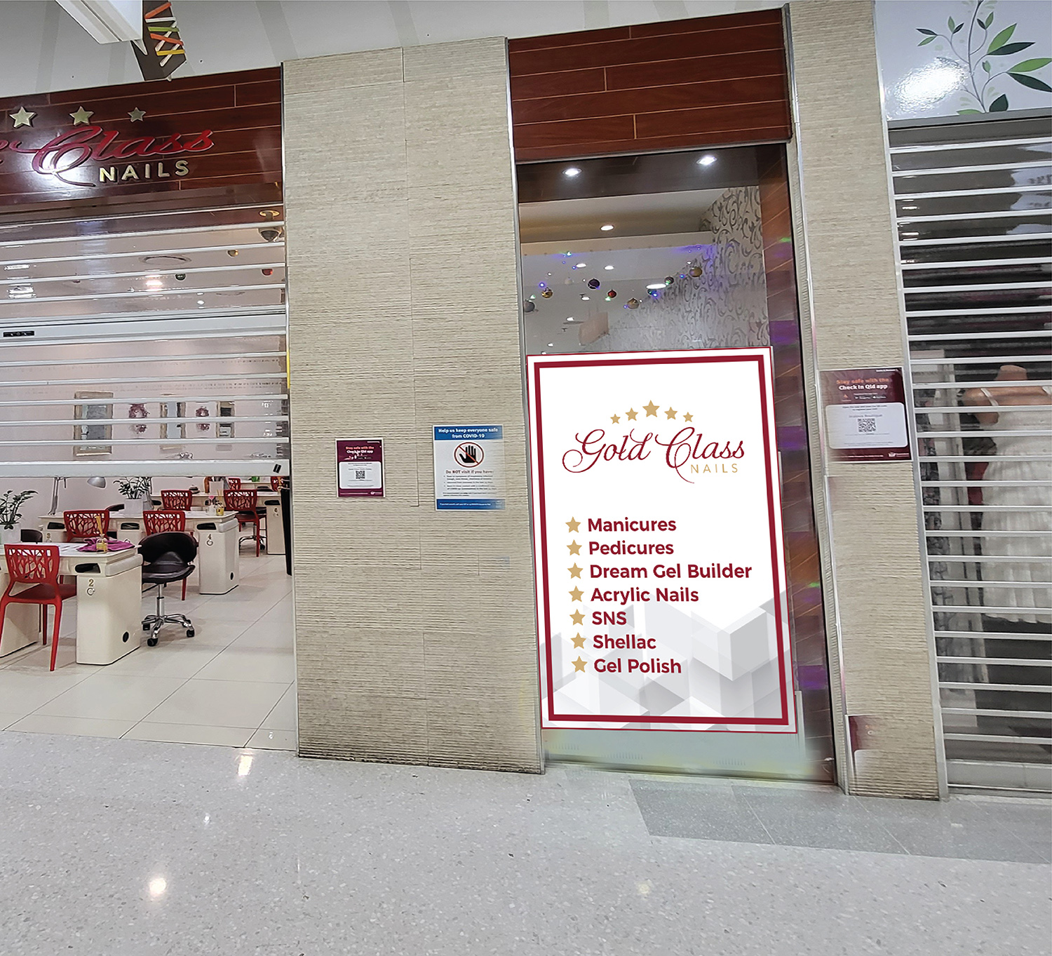 Signage Design by Deziners Zone for ProfessioNAIL Indooroopilly | Design #27811374