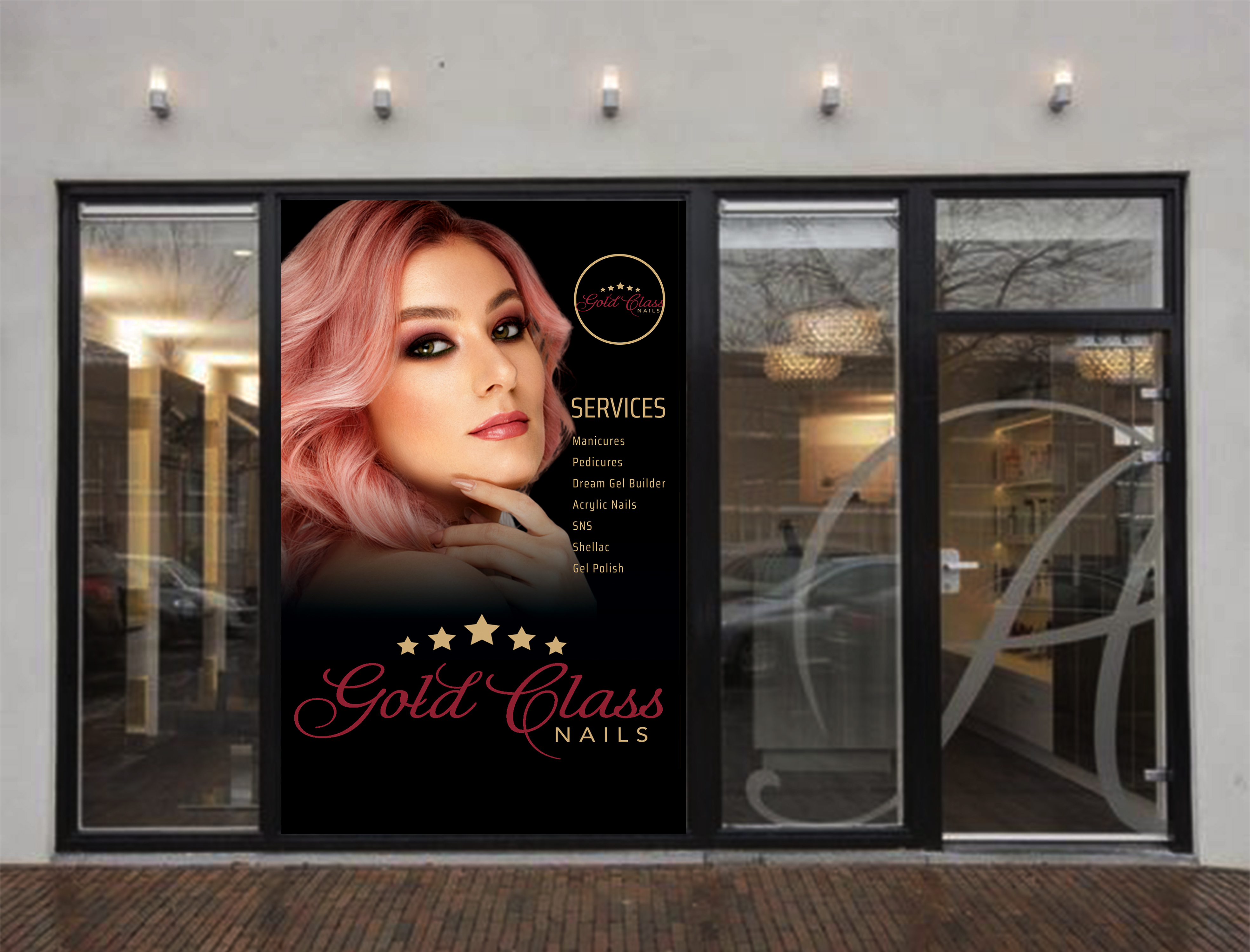 Signage Design by Bankim 2 for ProfessioNAIL Indooroopilly | Design #27832992
