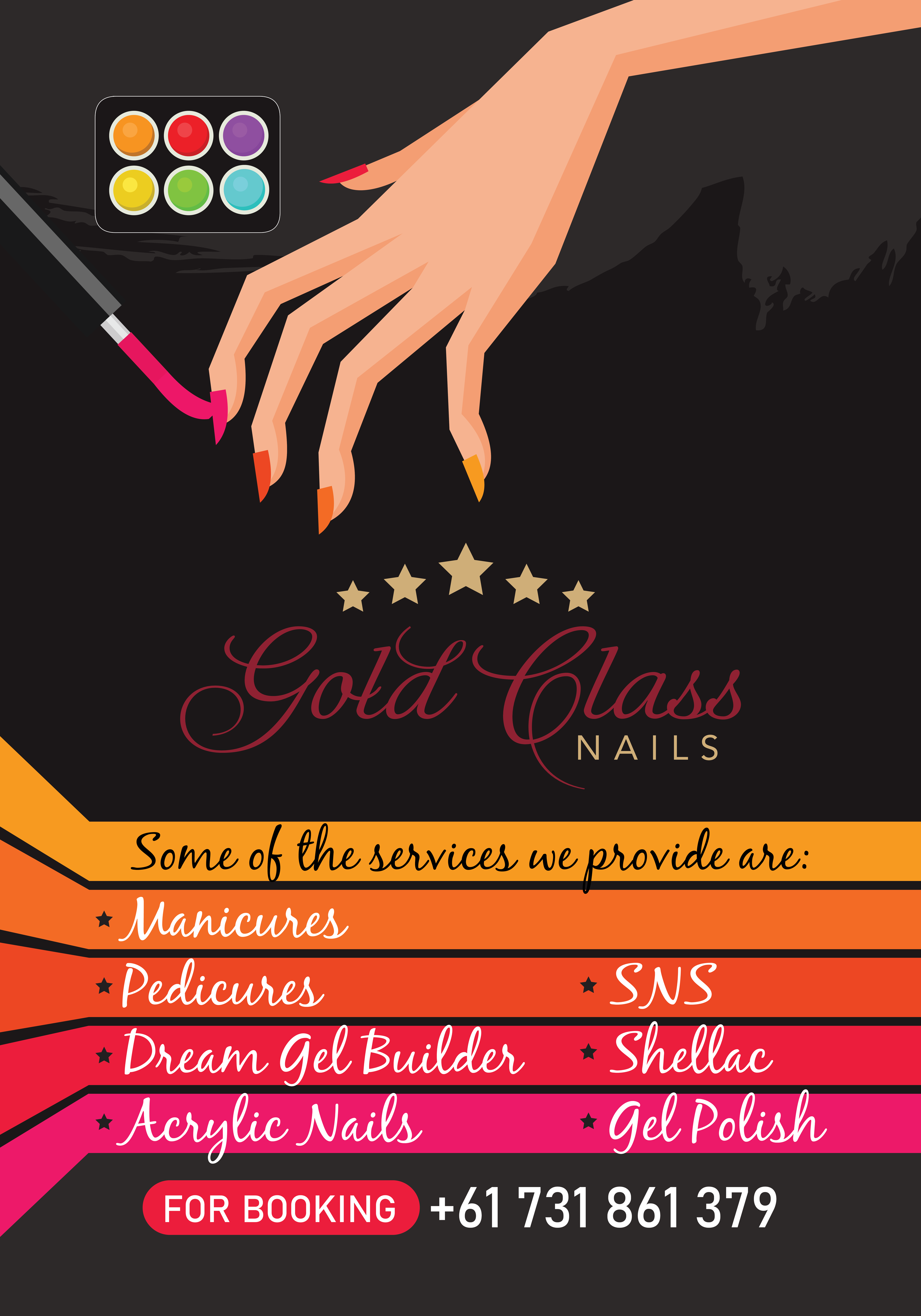 Signage Design by Monkey Pen for ProfessioNAIL Indooroopilly | Design #27836117