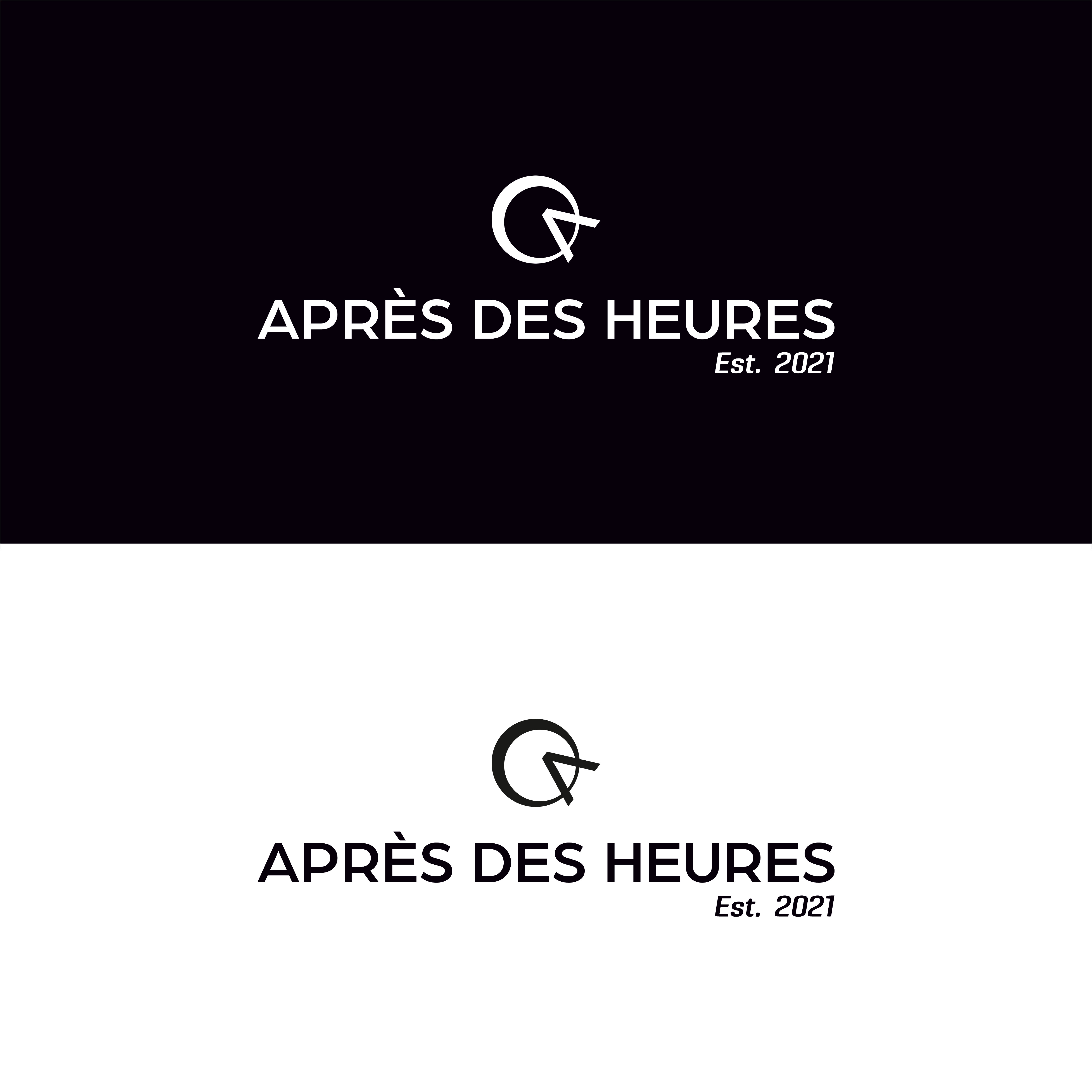 Logo Design by 4AD for Apres Des Heures | Design #27829662