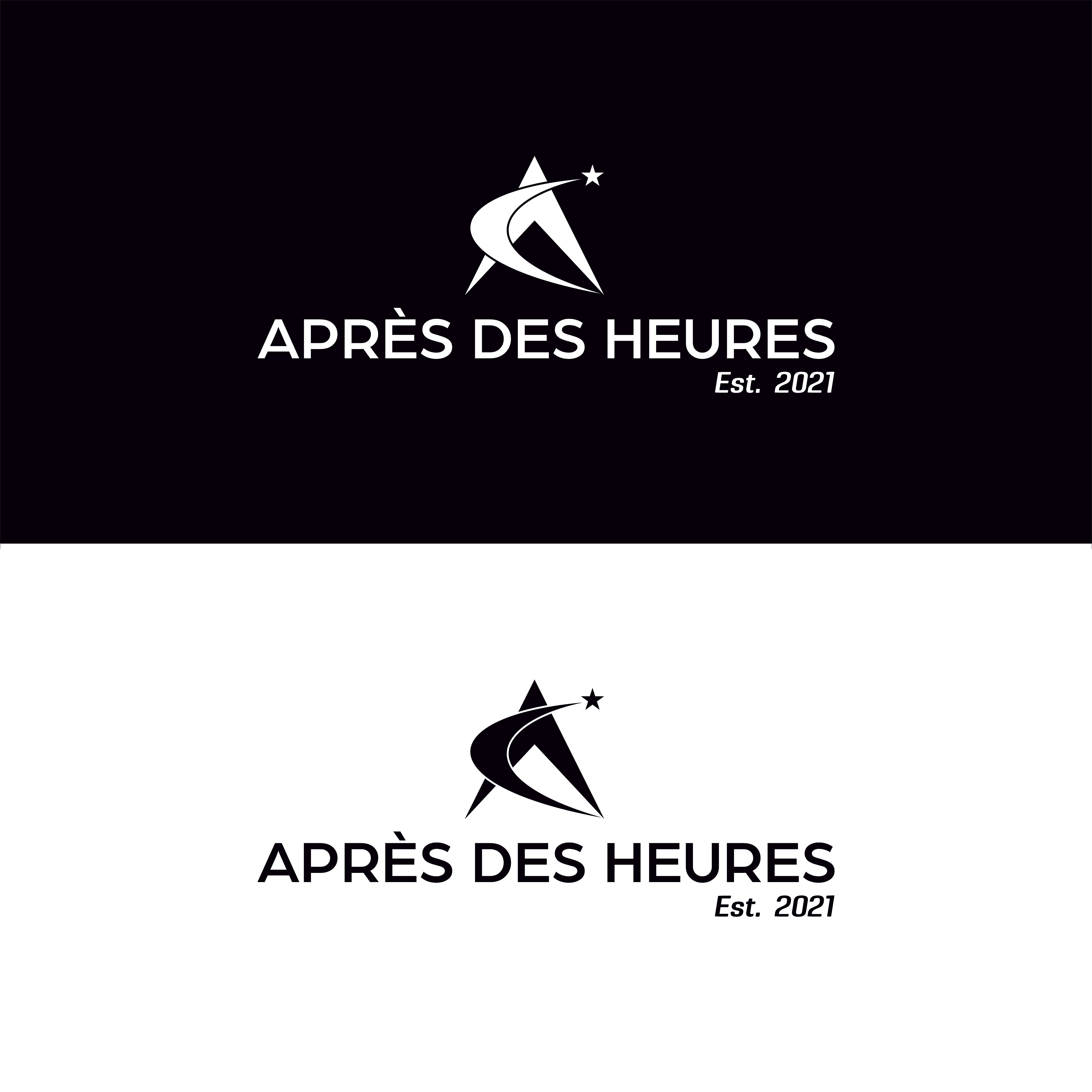 Logo Design by 4AD for Apres Des Heures | Design #27829694