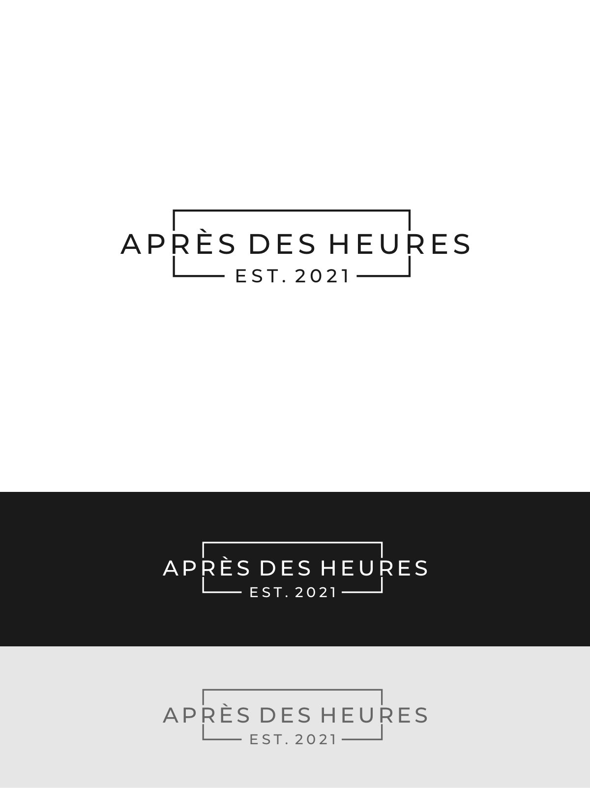 Logo Design by ecorokerz for Apres Des Heures | Design #27814132