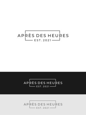 Logo Design by ecorokerz for Apres Des Heures | Design: #27814132