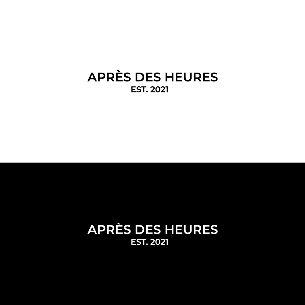 Logo Design by R.design for Apres Des Heures | Design #27809504