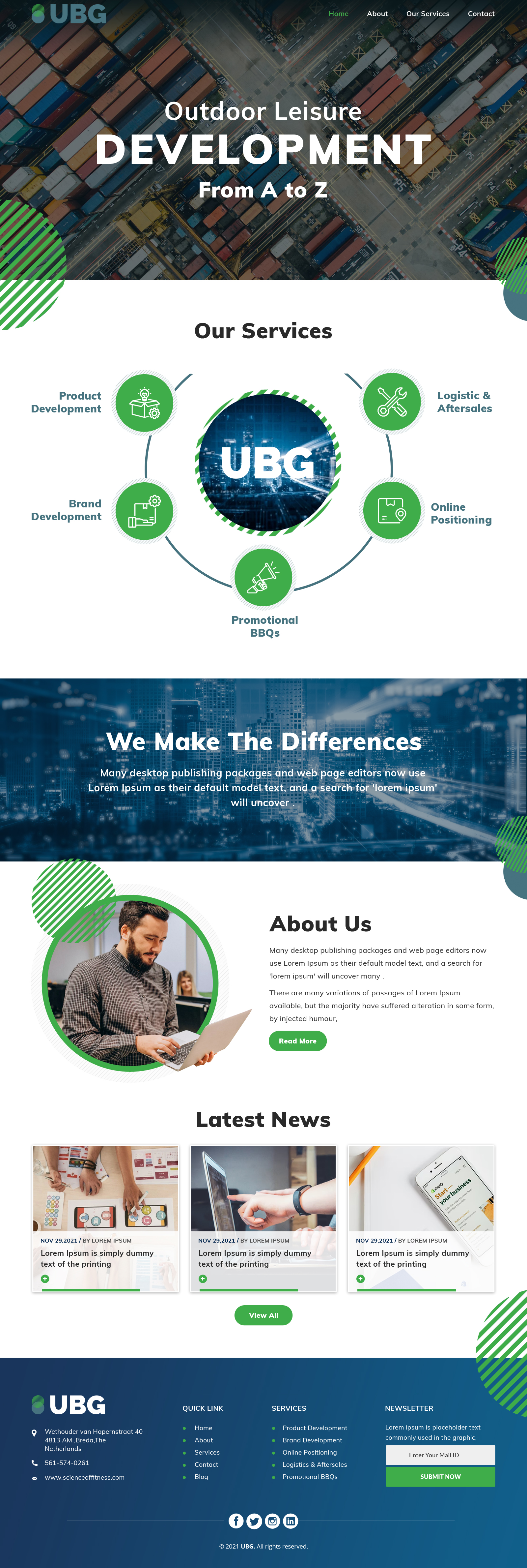 Wordpress Design by sai.designer87 for UBG Distribution | Design #27820652