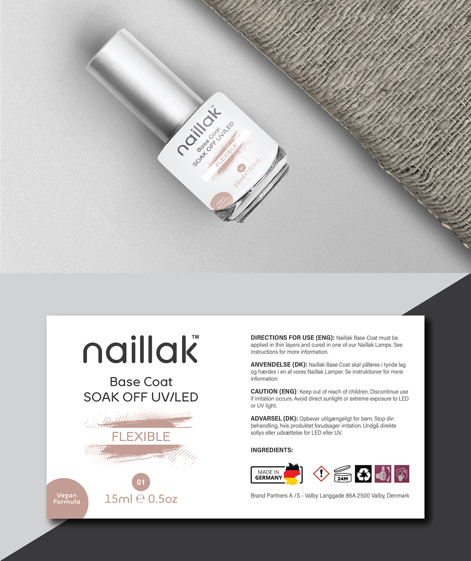 Design Emballage par Deziners Zone pour Brand Partners A/S | Design #27815108