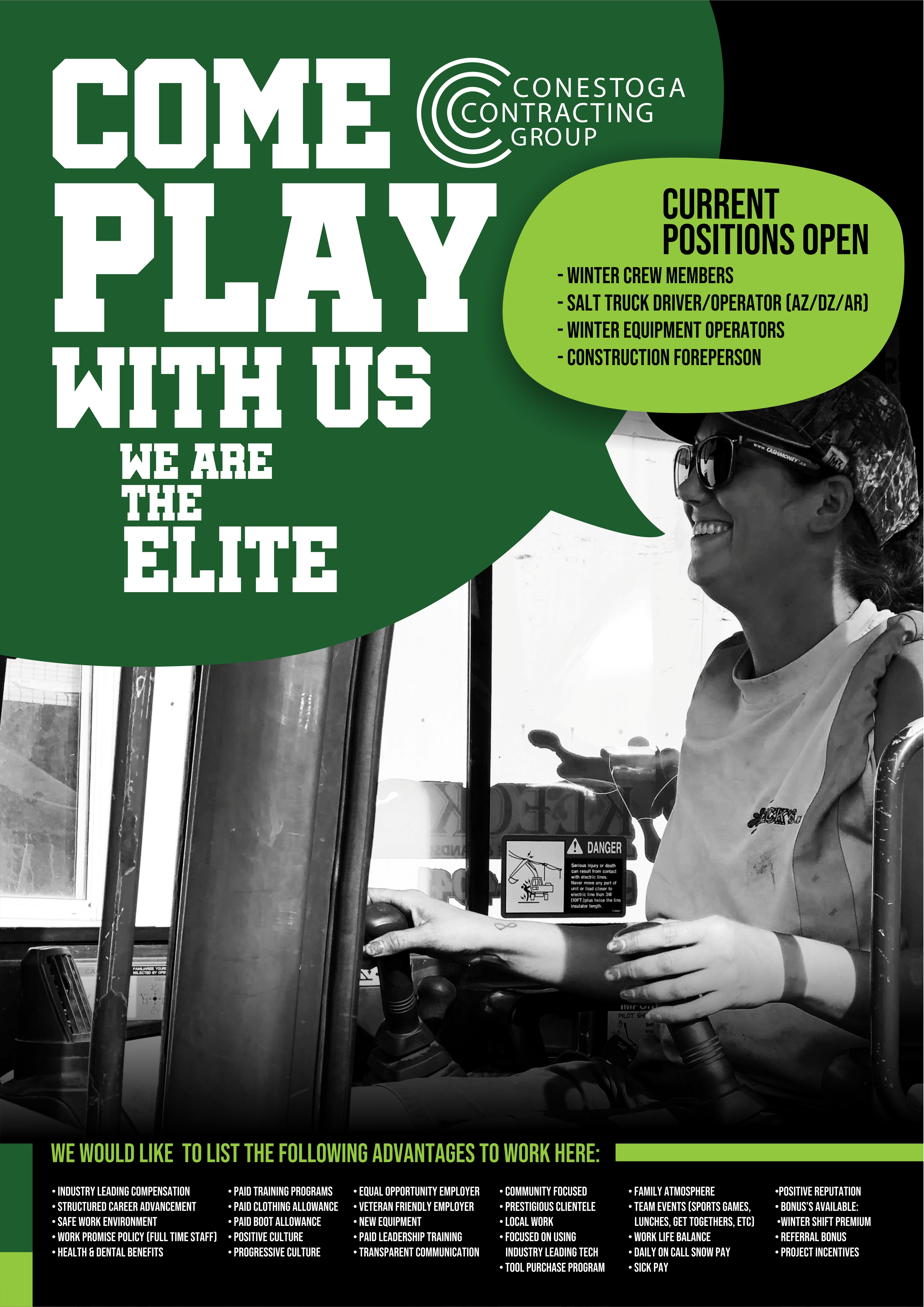 Flyer Design by djokomaze for Conestoga Contracting Group Inc | Design #27823200