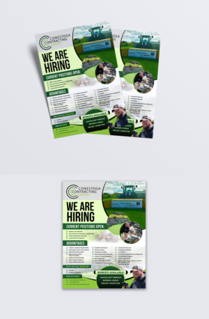 Flyer-Design von debdesign für Conestoga Contracting Group Inc | Design: #27813994