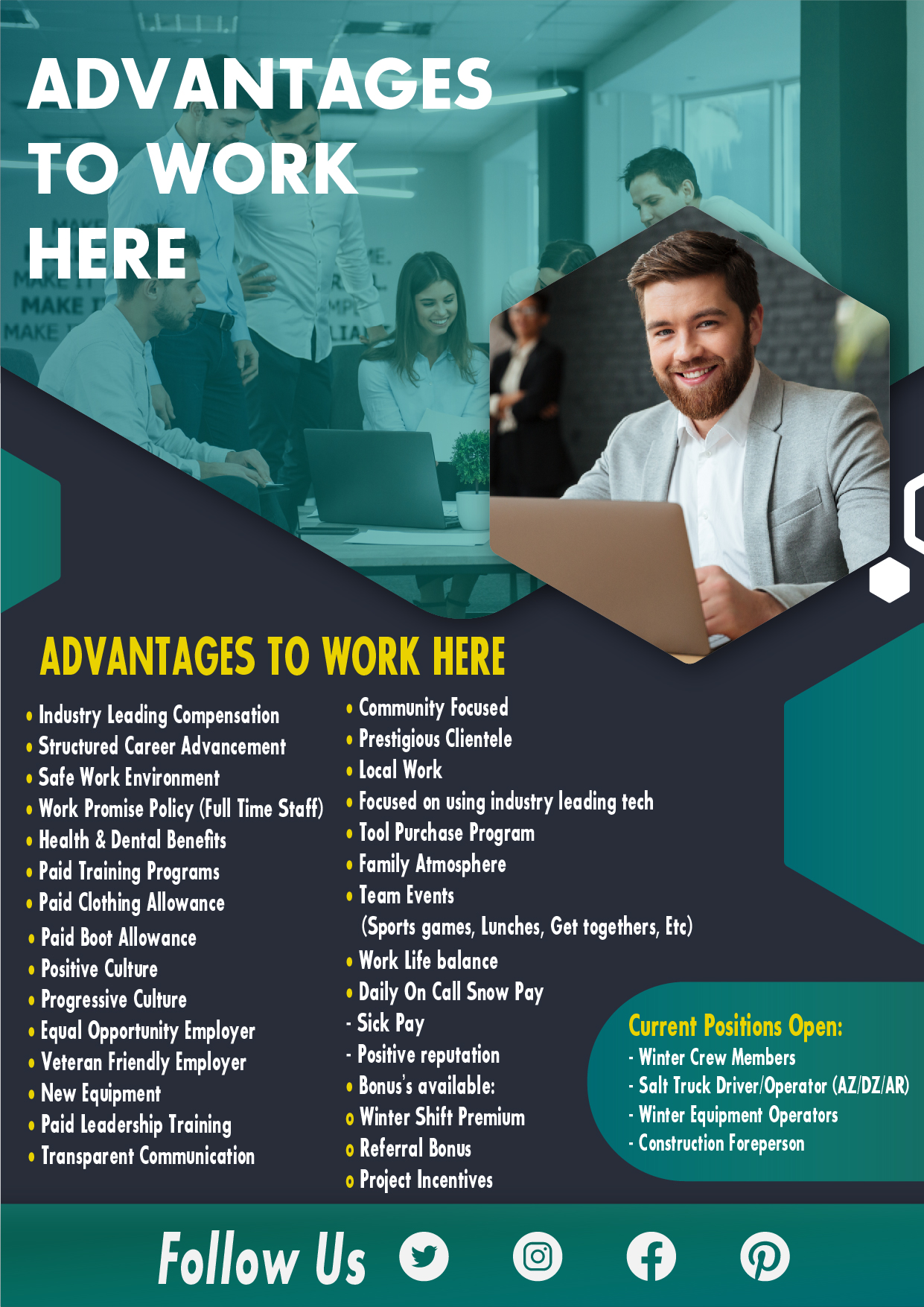 Flyer Design by 3Guys for Conestoga Contracting Group Inc | Design #27821425