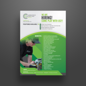 Flyer Design by Spline Std for Conestoga Contracting Group Inc | Design: #27821391