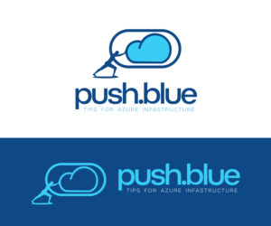 push.blue | Logo Design by aussieshayno