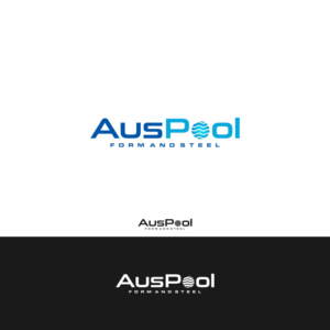 Aus Pool Form and Steel | Diseño de Logo por emaviolar7