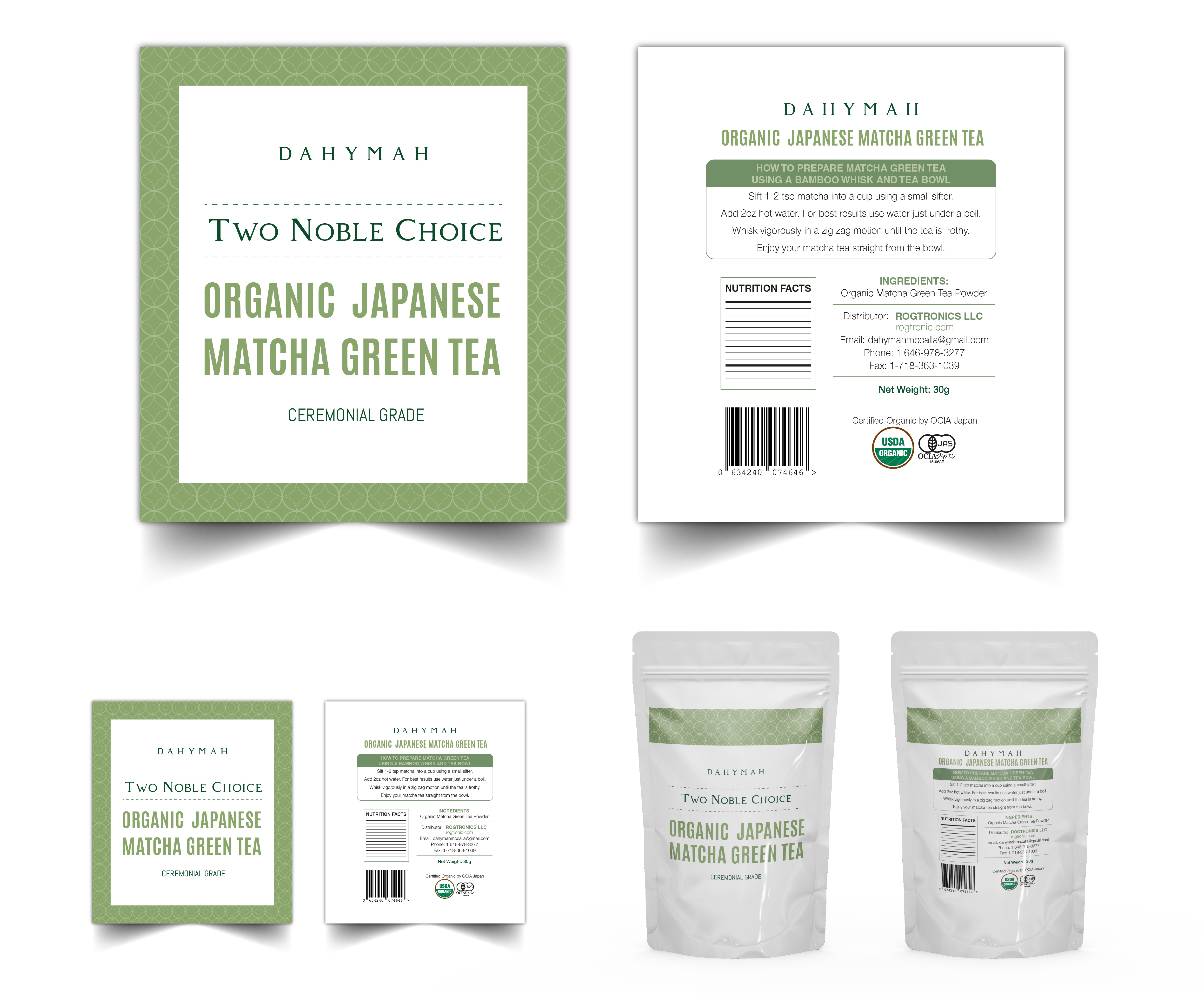Label Design by Heshara for ROGTRONICS LLC | Design #27836913