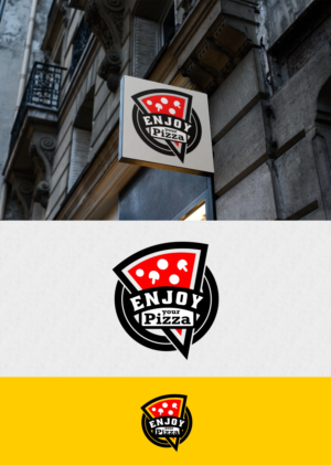 Logo Design by filip.jelkic for Enjoy your Pizza  | Design: #27843353