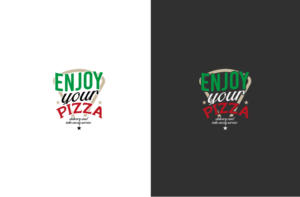 Logo Design by GLDesigns for Enjoy your Pizza  | Design: #27825527
