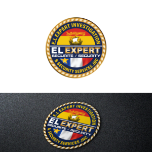Expert Security   Important.  We are taking out E.L.  Only Expert Security | Logo Design by S. Shin