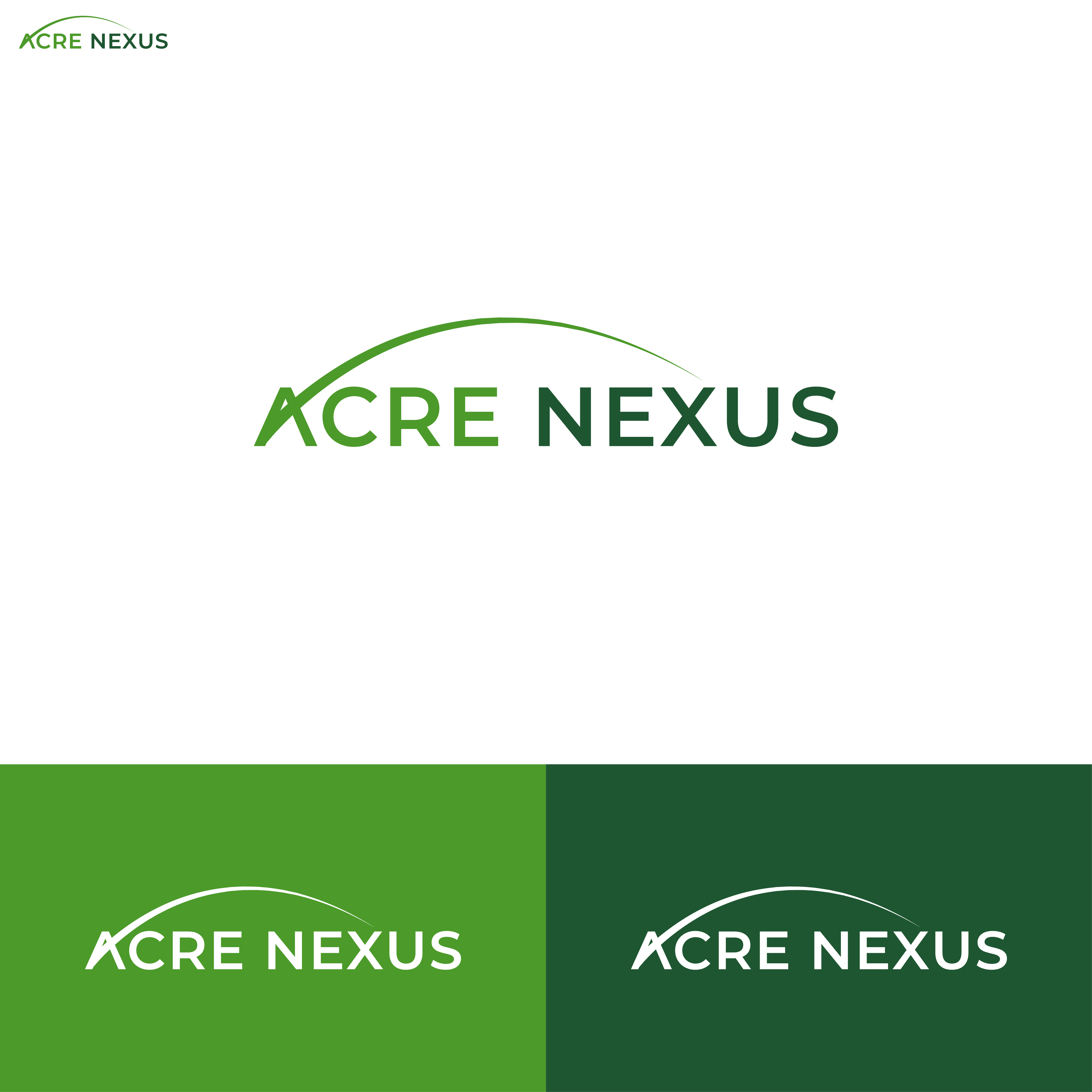 Logo Design by CrewType for Acre Nexus LLC | Design #27824292