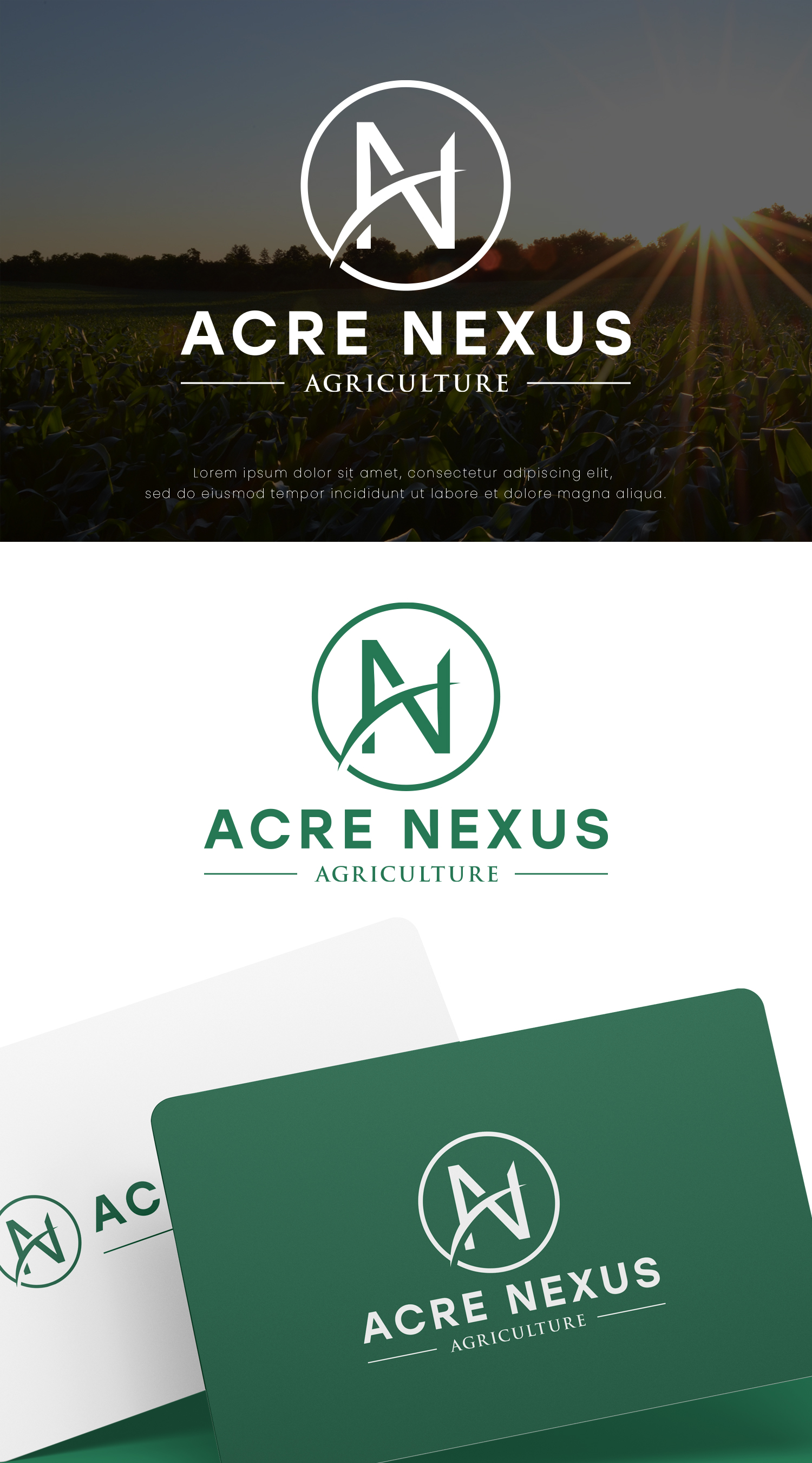 Logo Design by Modeform for Acre Nexus LLC | Design #27835183