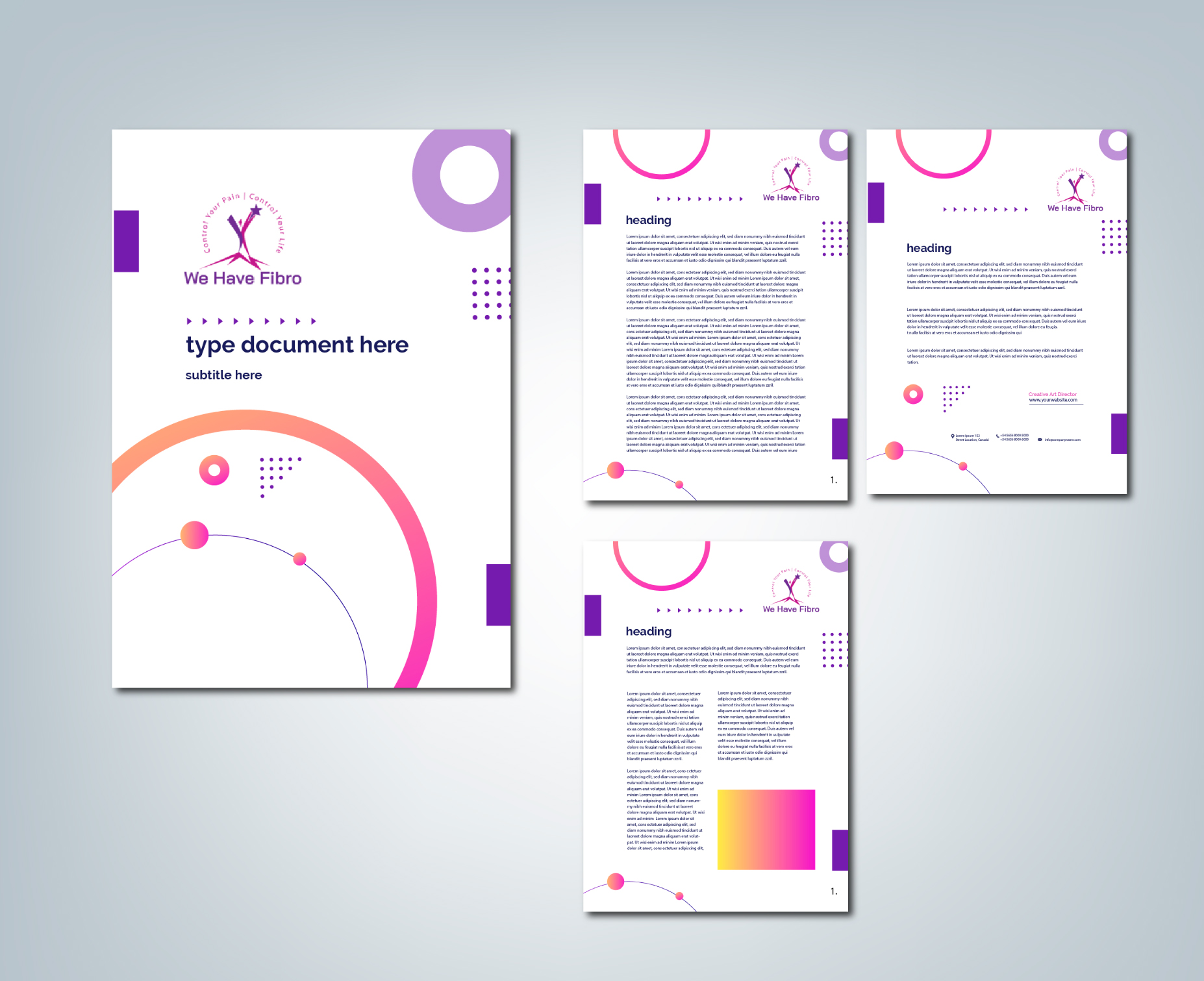 Word Template Design by Sarina.dsg for this project | Design #27820980