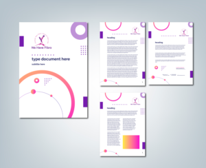 Word Template Design by Sarina.dsg for this project | Design: #27820980