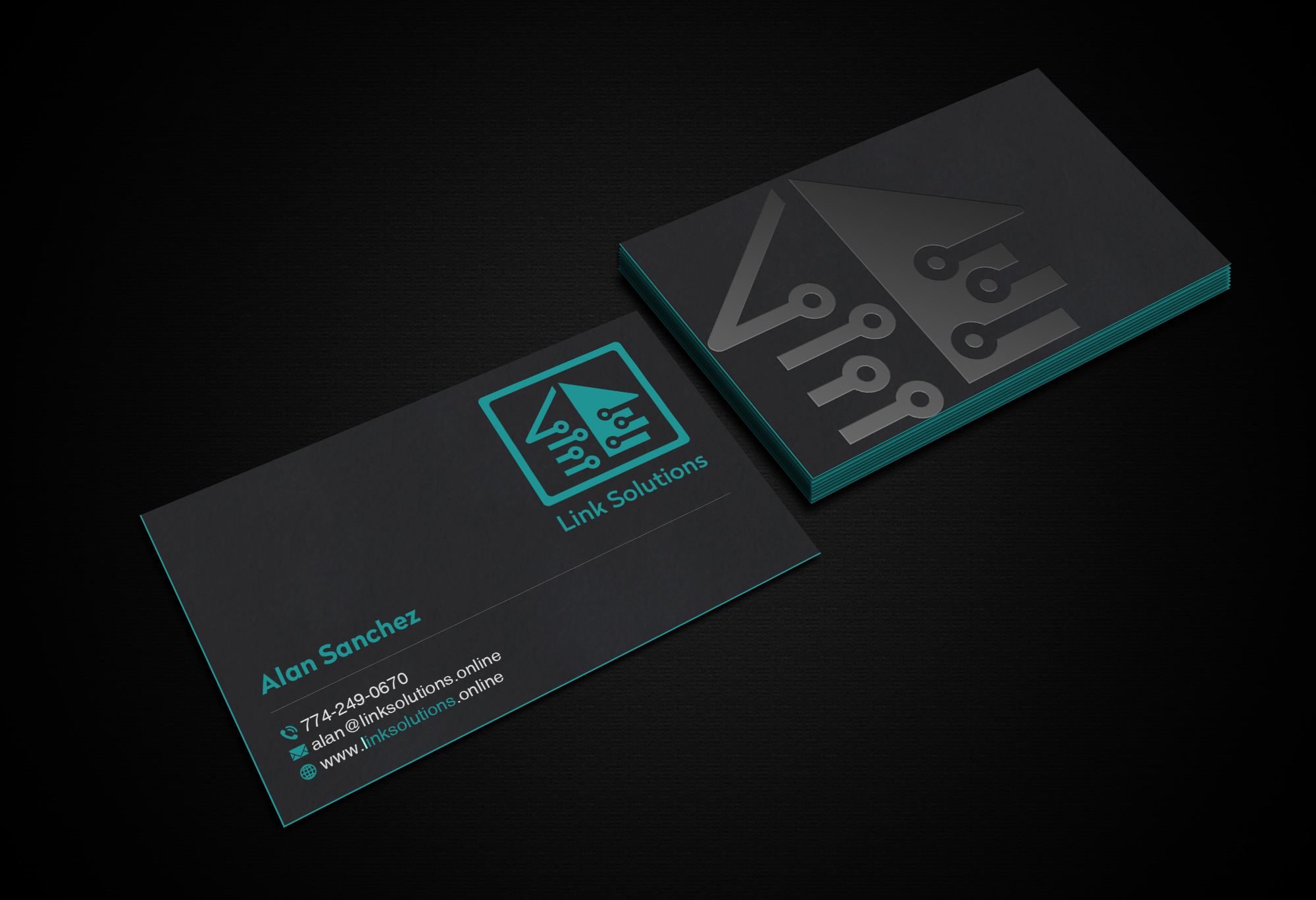 Design de Carte de Visite par Creations Box 2015 pour Link Solutions  | Design #27822207