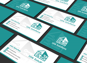 Design de Carte de Visite par Creations Box 2015 pour Link Solutions  | Design : #27822211