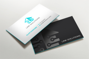 Visitenkarten-Design von LAXMI DESIGNHUB für Link Solutions  | Design: #27820290