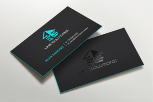 Design de Carte de Visite par LAXMI DESIGNHUB pour Link Solutions  | Design : #27820293