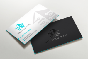 Design de Carte de Visite par LAXMI DESIGNHUB pour Link Solutions  | Design : #27820300