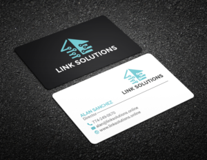 Design de Carte de Visite par R.design pour Link Solutions  | Design : #27818636