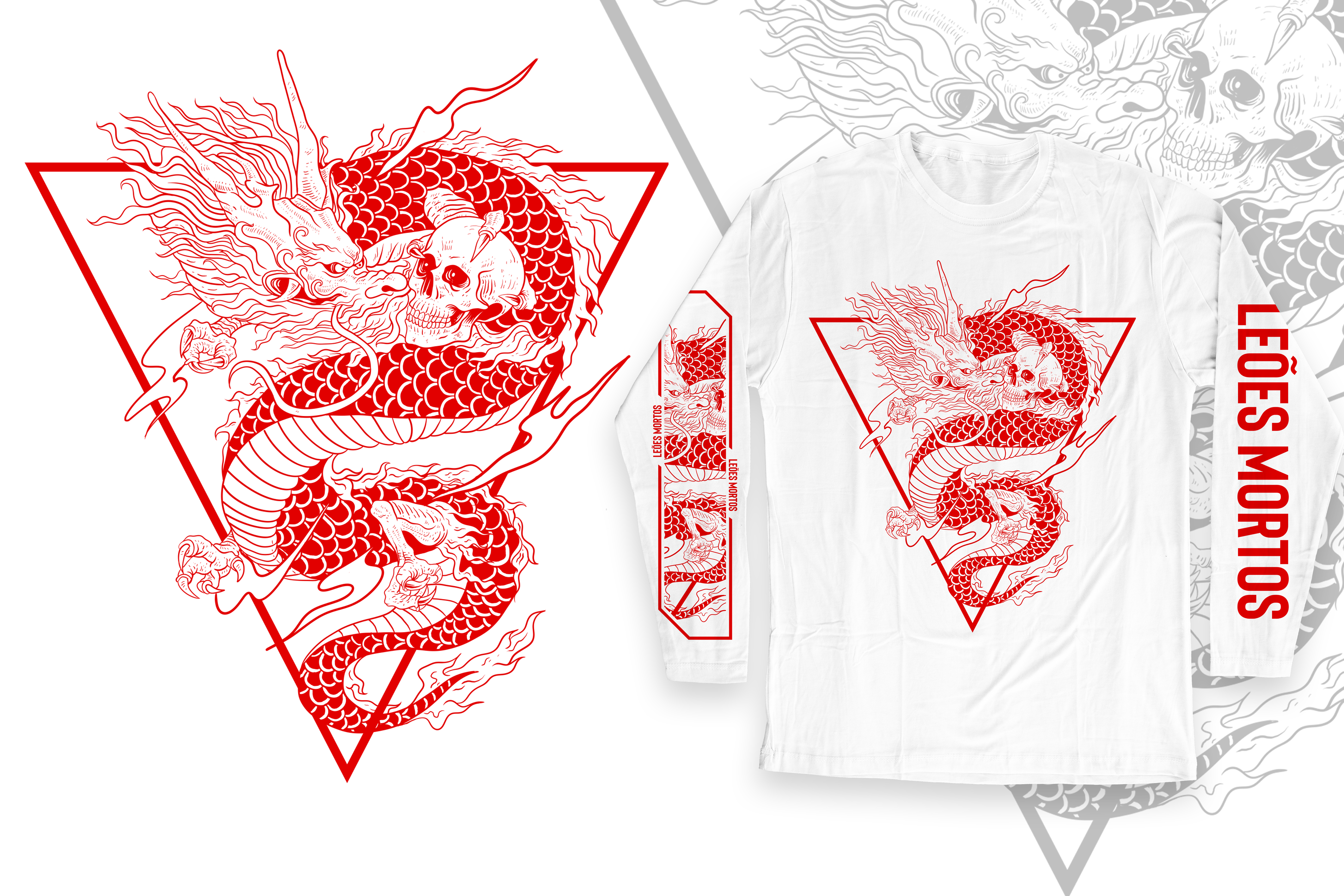 T-Shirt-Design von guprulsugiyanto für Leões Mortos | Design #27842113