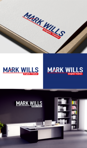 Logo Design by 4AD for Mark Wills - English Trainer  | Design: #27819659