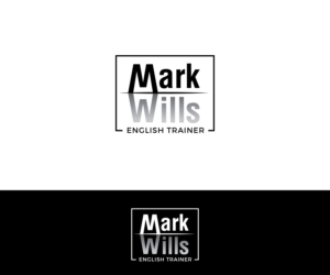 Logo Design by ecorokerz for Mark Wills - English Trainer  | Design: #27820083