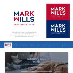 Mark Wills - English Trainer | Diseño de Logo por ThiagoB