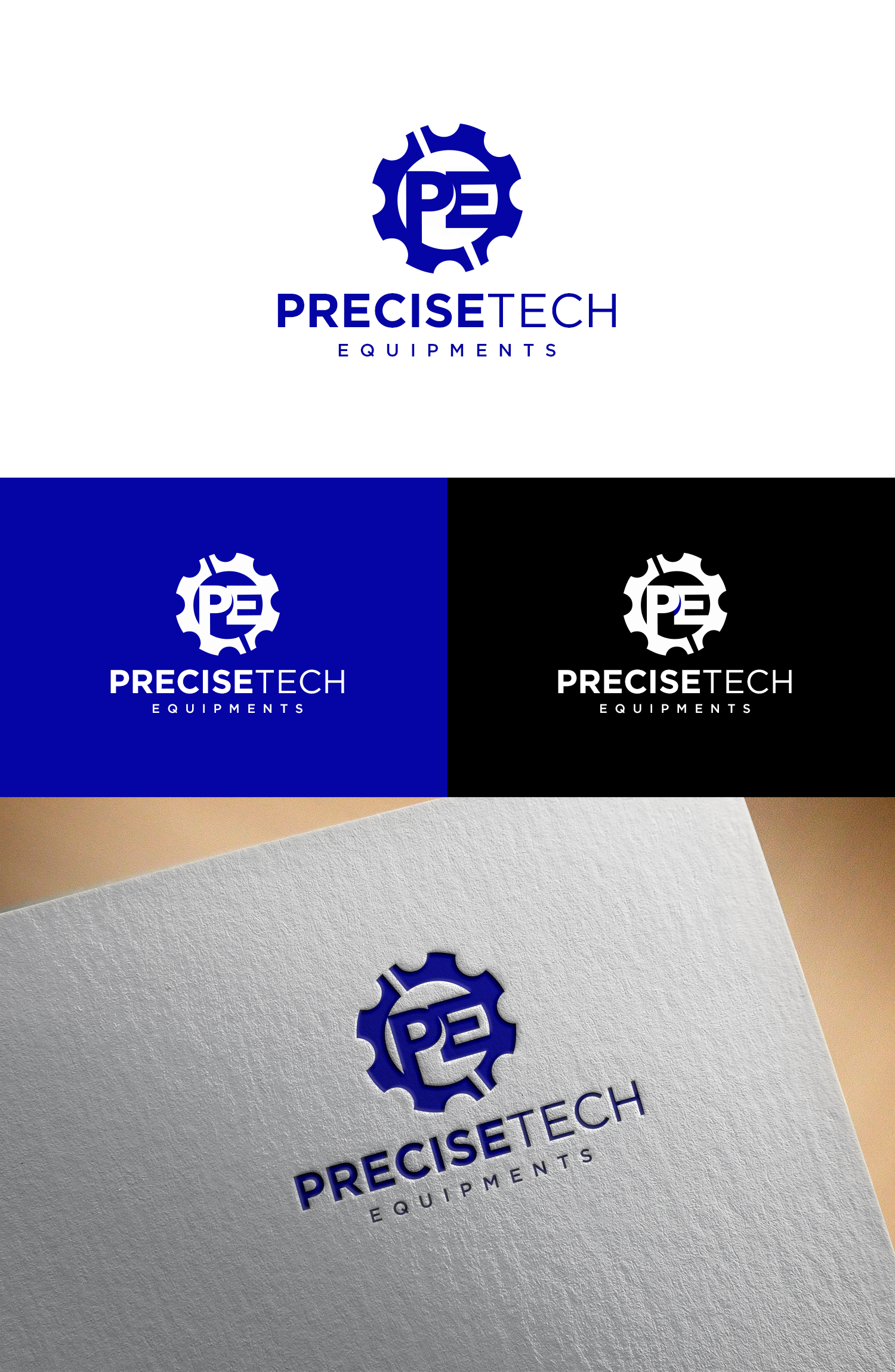 Logo Design by SheilaGrace for Precisetech Equipments | Design #27827931