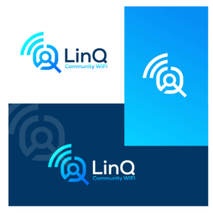 LinQ Community WiFi | Diseño de Logo por creative.bugs